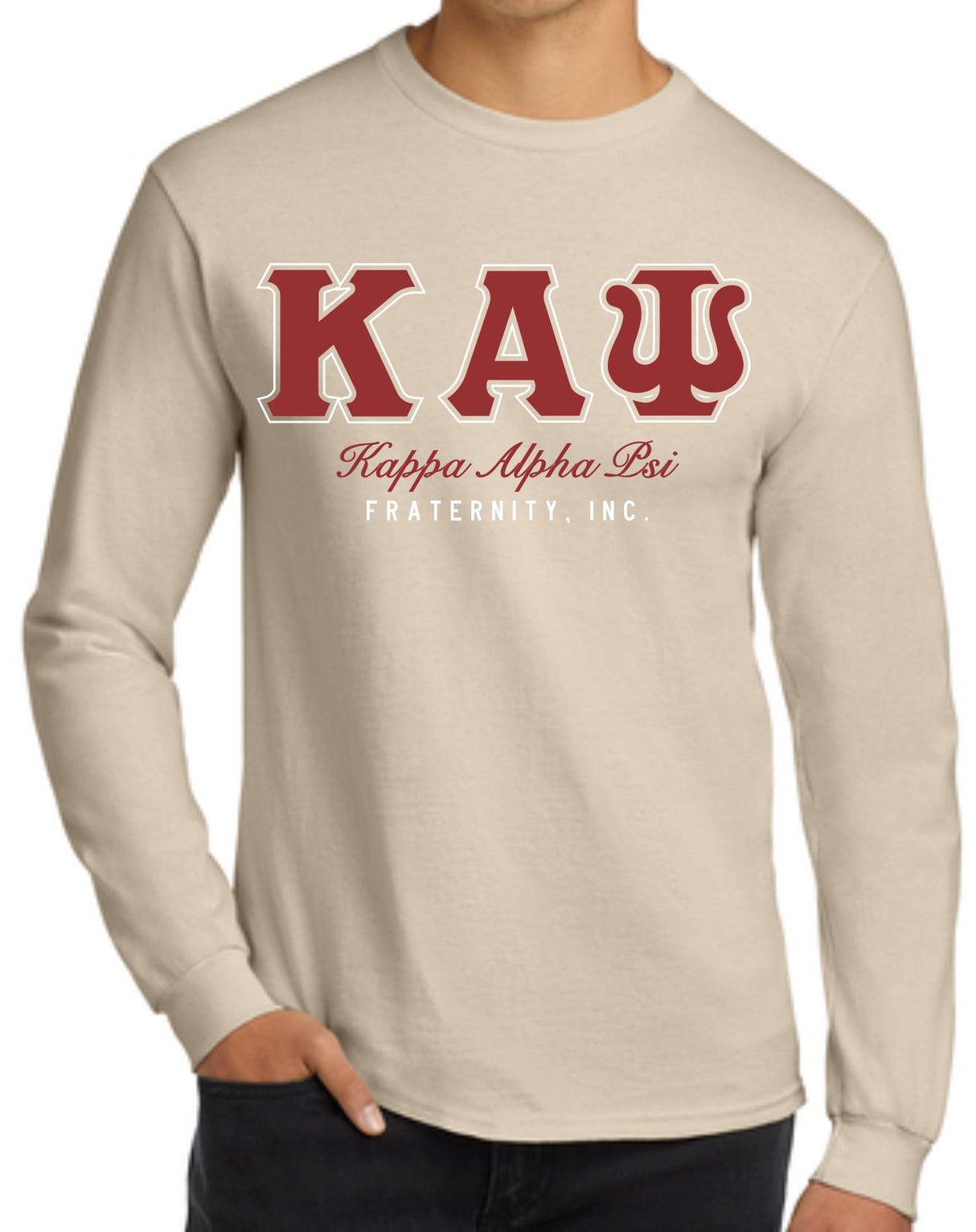 Kappa Outline Script Tee