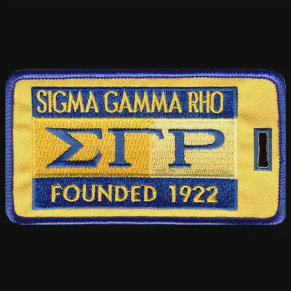 SGRho Founded Luggage Tag