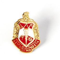 Delta 3-D Color Shield Pin (22MM)