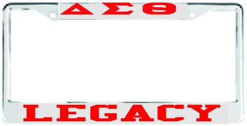 Delta Legacy Auto Frame Silver/Red