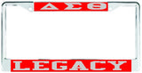 Delta Sigma Theta Greek Sorority License Frame