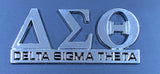 Delta Sigma Theta Greek Sorority Car Emblem