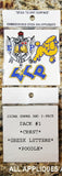 SGRho Embroidered Letters Stick-On