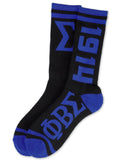 Sigma Symbol Socks