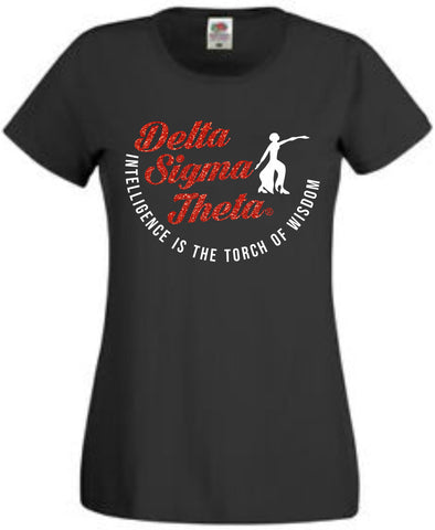 Delta Sigma Theta Greek Sorority Printed Shirt