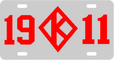 Kappa 1911 Diam K Tag Silver/Red