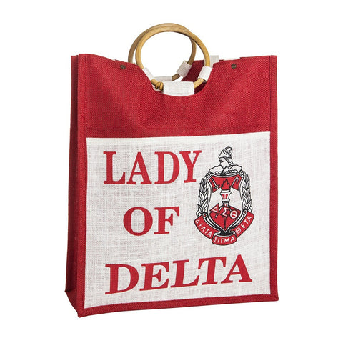 Delta Pocket Jute Bag