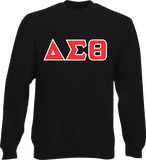 Delta Sigma Theta Greek Sorority Letter Sweatshirt