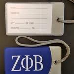 Zeta Printed Luggage Tag