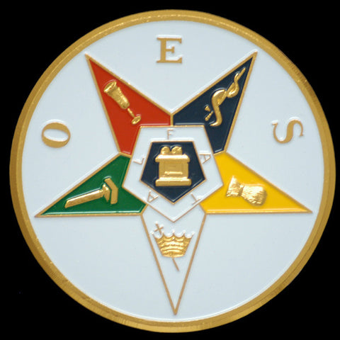 OES Round Auto Emblem