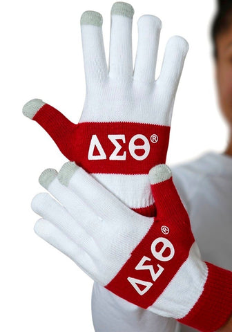 Delta Sigma Theta Greek Sorority Gloves