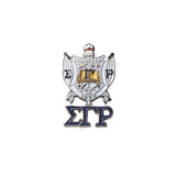 SGRho 3-D Shield Pin w/ Letters