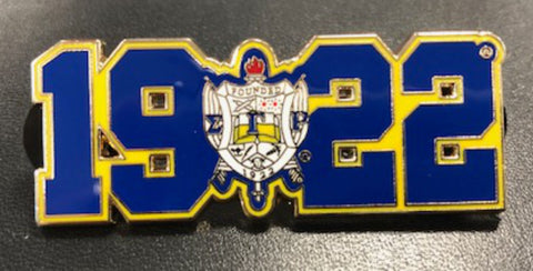 SGRho Crest Year Pin