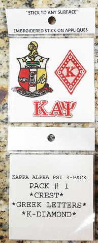 Kappa Embroidered Crest Stick-On