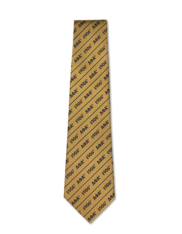 Alpha Greek Necktie