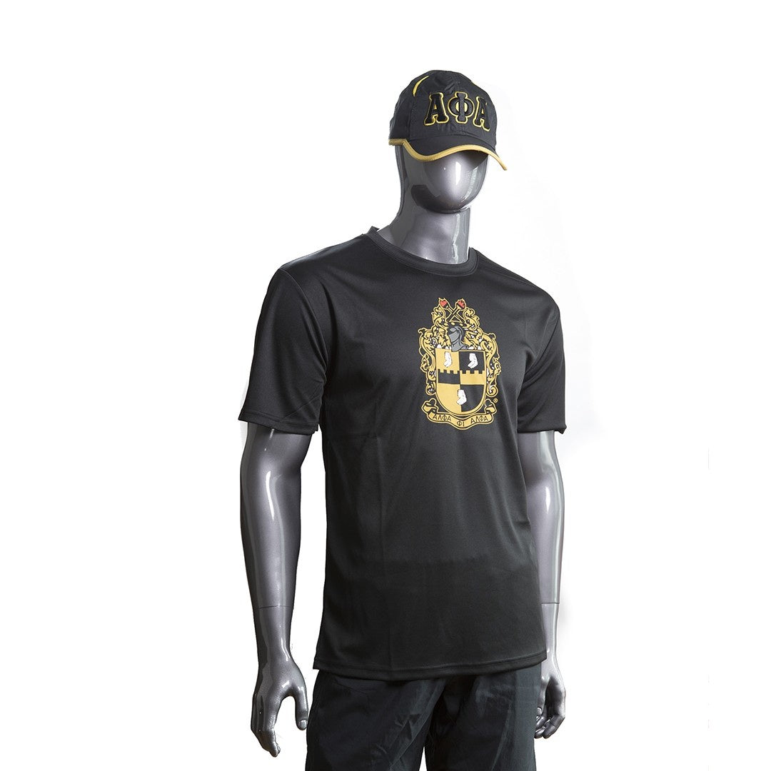 Alpha Phi Alpha, Paraphernalia, Fraternity, Men, NPHC Greek, Embroidery, Shirt, Tshirt, Performance, Printed