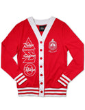 Delta Sigma Theta Greek Sorority Cardigan