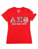 Delta Sequin Front Tee