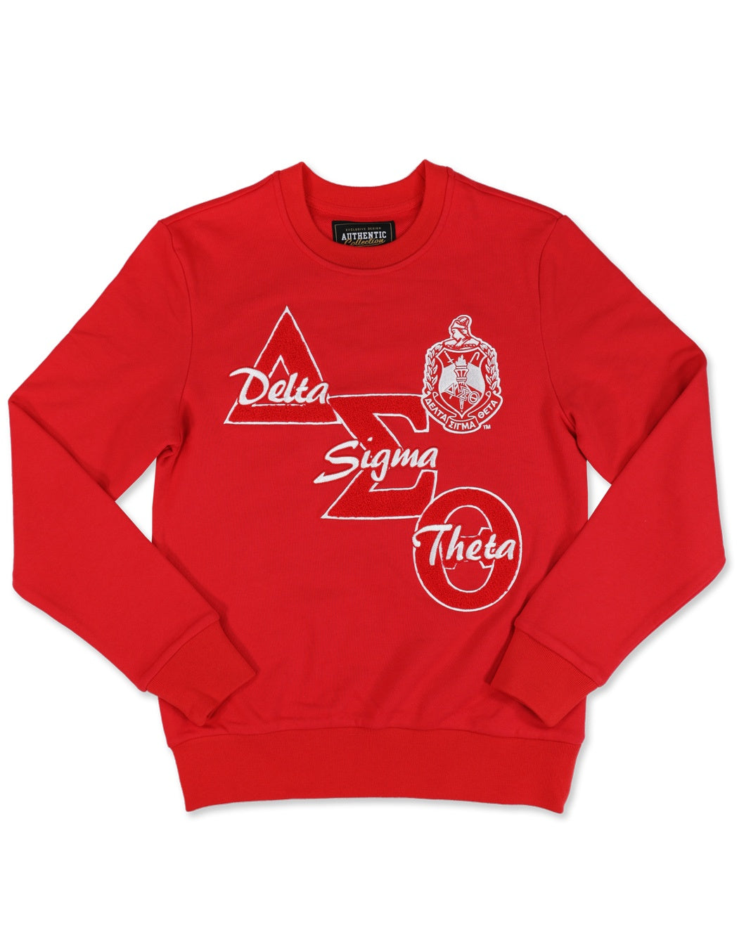 Delta Sigma Theta Greek Sorority Chenille Sweatshirt