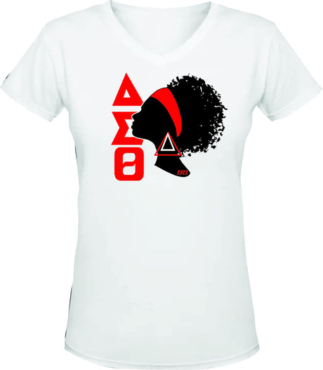 Delta Sigma Theta, TShirt, Shirt, Printed Shirt, Greek Apparel, Short Sleeve, Sorority Shirt, Ladies shirt