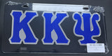 KKPsi Black Outline Mirror Auto Tag