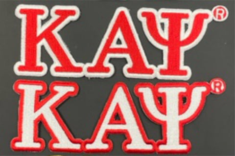 Kappa Letter Patch (2 Inch)