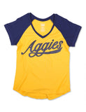 NC A&T V-neck Tee