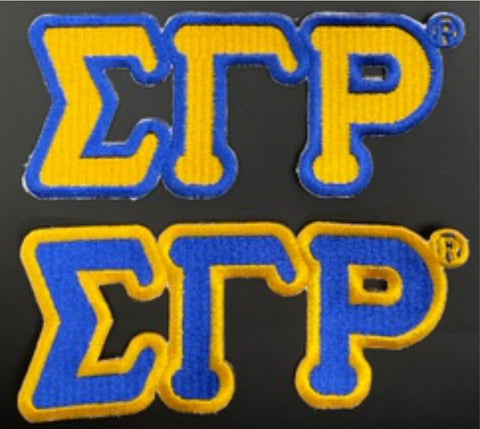 SGRho Letter Patch (2 Inch)