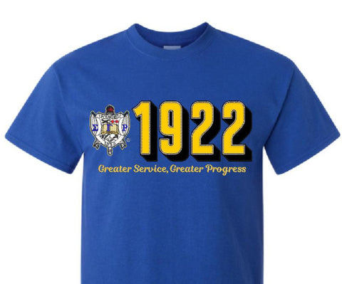 SGRho Crest 1922 Applique Tee