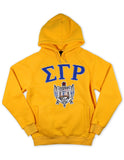 SGRho Chenille Letter Hoodie