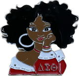 Delta Sigma Theta Greek Sorority Lapel Pin