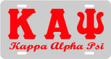 Kappa Script Tag Silver/Red