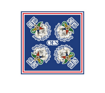OES Polyester Print Scarf