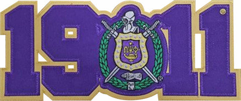 Omega Crest Date Twill Patch