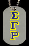 SGRho Double Sided Dog Tag