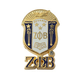 Zeta Phi Beta Greek Sorority Lapel Pin